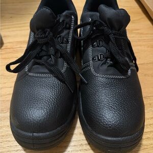 Black Textured Boots